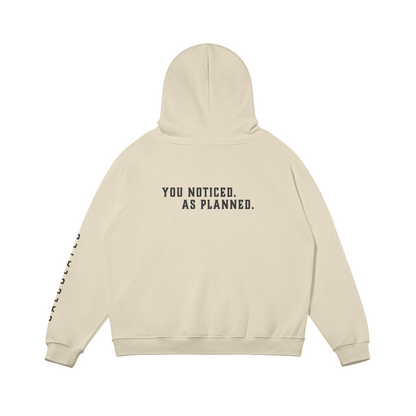 oversized light hoodie velvet htv sleeve print